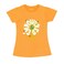 LA Collection Girls Printed T-Shirt Mustard 7-8 Years