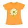 LA Collection Girls Printed T-Shirt Mustard 9-10 Years