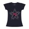 LA Collection Girls Printed T-Shirt Navy Blue 9-10 Years