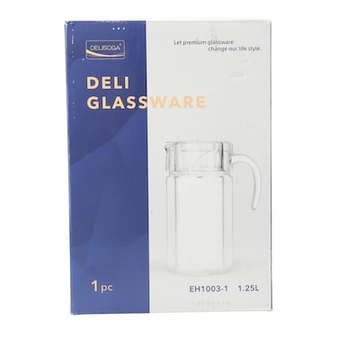 Deli Glassware Jug 1.25 Litre