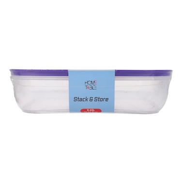 Home &amp; Table Stack &amp; Store Food Container 3.45 Litre
