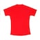 LA Collection Ladies Printed T-Shirt Red Medium