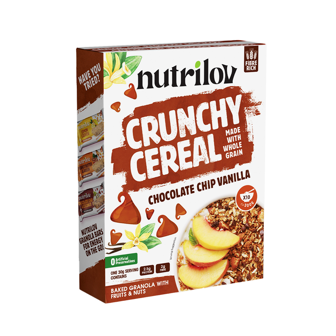 Nutrilov Crunchy Chip Vanila 300 gr