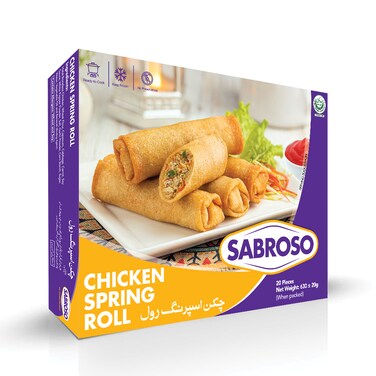 Sabroso Chicken Spring Roll Single Pack 630 gr