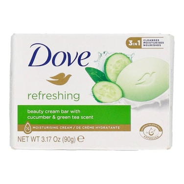 Dove Refreshing Beauty Cream Bar with Cucumber &amp; green Tea Scent Soap 90 gr