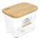 Limon Kitchen Ware Glass Container With Wooden Lid 920ml
