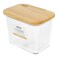 Limon Kitchen Ware Glass Container With Wooden Lid 920ml