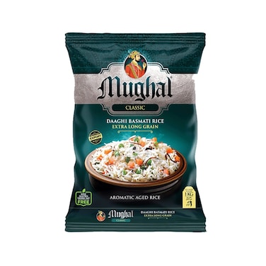 Mughal Classic Daaghi Basmati Rice Extra Long Grain 1 kg