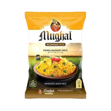 Mughal Economy Plus Ponia Basmati Rice 1 kg
