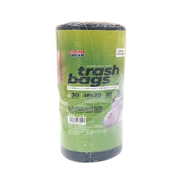 Clean Max 18X20 Trash Bag 30 Pcs
