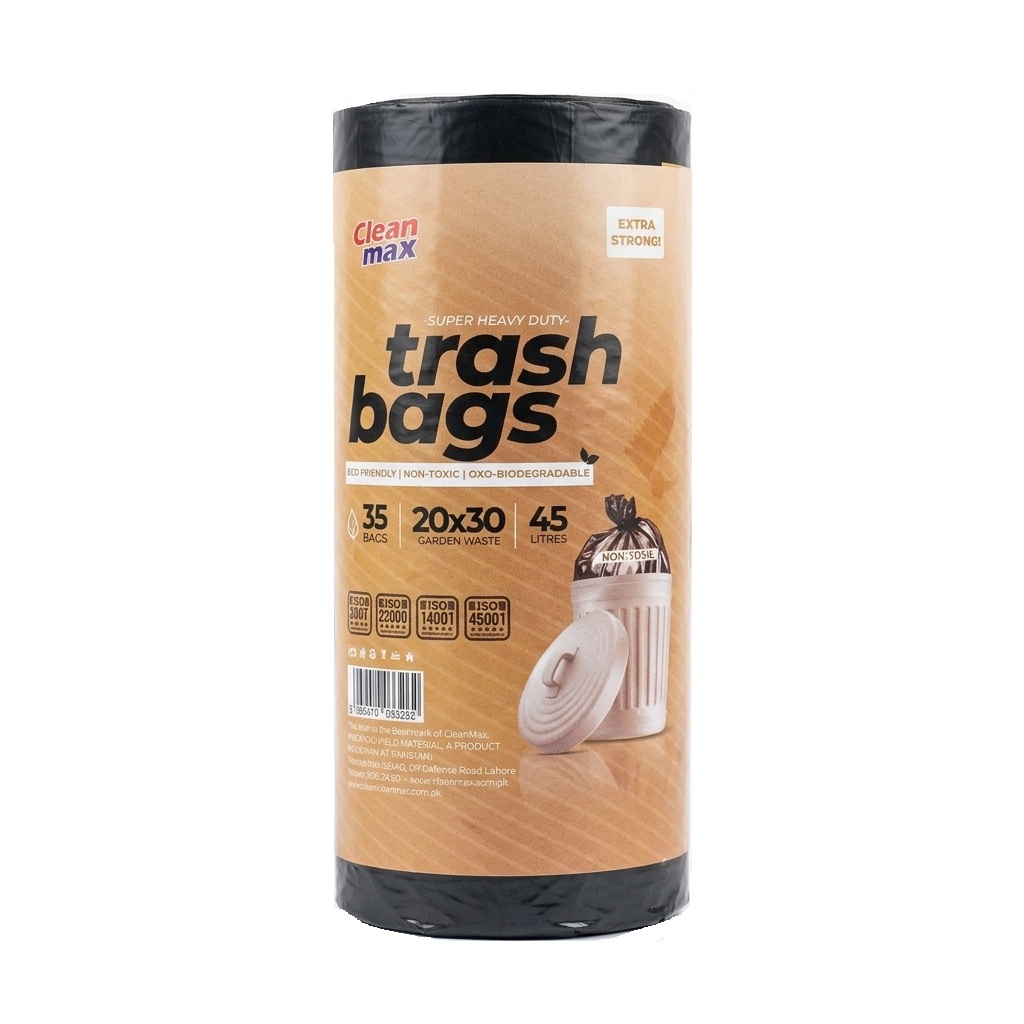Clean Max Trash Bag 20X30 35Pcs