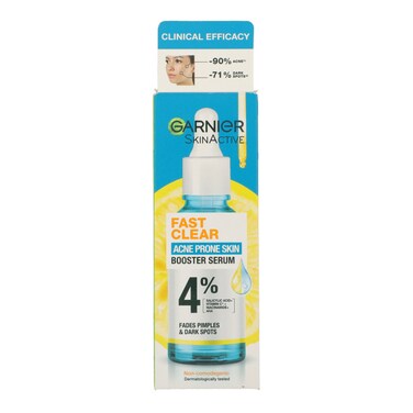 Garnier Skin Active Fast Clear Acne Prone Skin Booster Serum 30ml