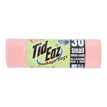 Tid Eaz Refuse Sacks Large Garbage Bags 30 pcs