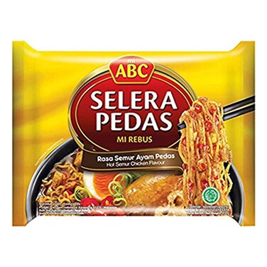 MI ABC Hot Semur Spicy Chicken Noodles 85g