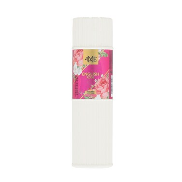 4ME English Rose Perfumed Body Talc 125g