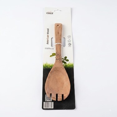 Chef Dark Wooden Cooking Spoon 6 Design