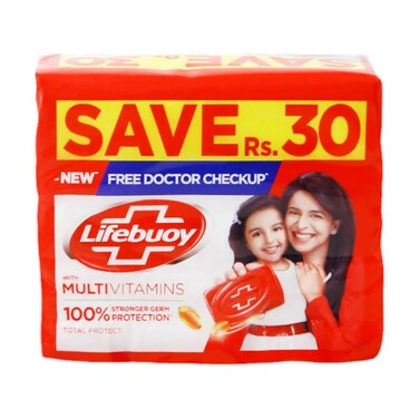 Lifebuoy Total Trio C13 130 gr (Pack of 3)
