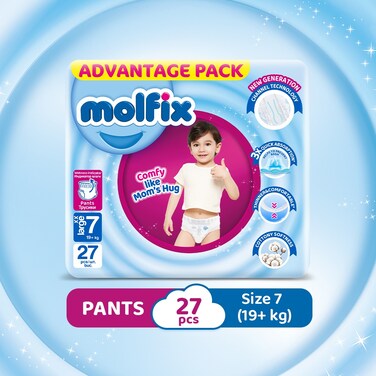 Molfix Pants XX Large 27 Pieces