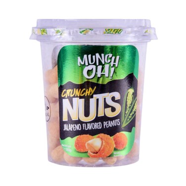 Munch Oh Crunchy Nuts Jalapeno Peanuts 150 gr
