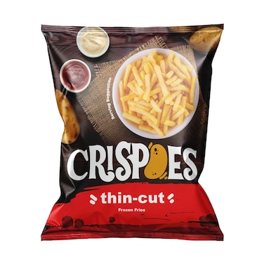 OPA Crispoes Thin Cut Frozen Fries 900 gr