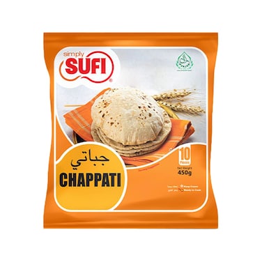 Sufi Chapati 450 gr (Pack of 10)