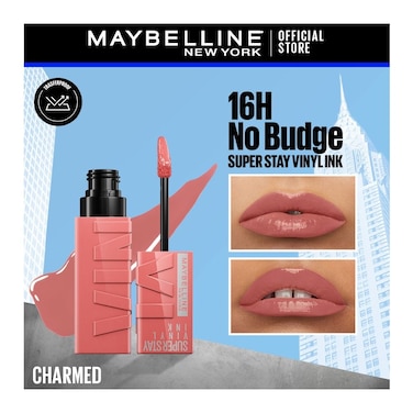 Maybelline New York Superstay Vinyl Ink Longwear Liquid Lipstick 100 Charmed