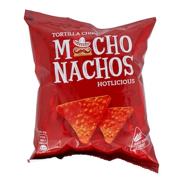 Tortilla Chips Macho Nachos Hotlicious 40 gr