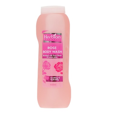 Herbion Rose Body Wash 400ml