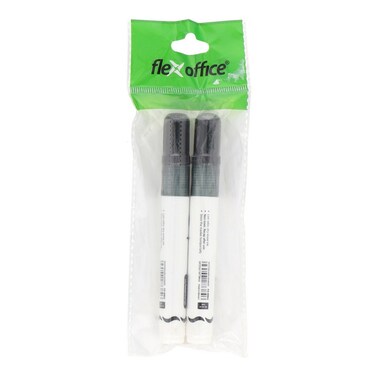 Flex Whiteboard Marker 2 Pcs Black