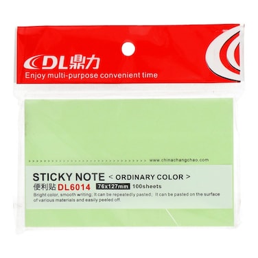 DL Sticky Notes 100 Sheets