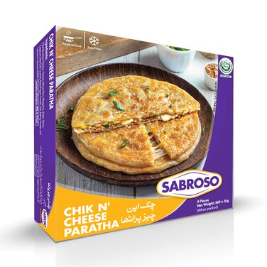 Sabroso Chicken Cheese Paratha