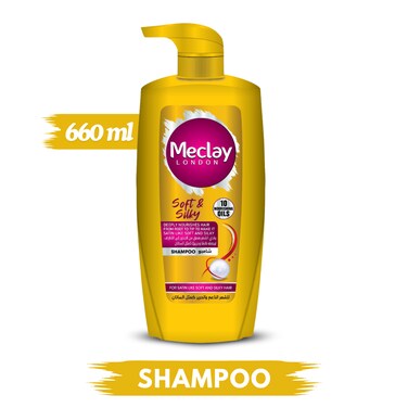 Meclay London Soft &amp; Silky Shampoo 660 ml