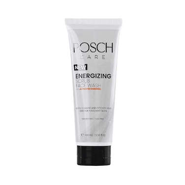 Posch Care Activated Charcoal Energizing Scrub Face Wash 100ml