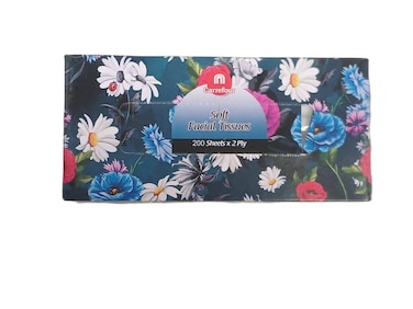 M-Logo Facial Tissue 200 X 2 Ply