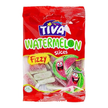 Tiva Watermelon Fizzy Jelly 80 gr