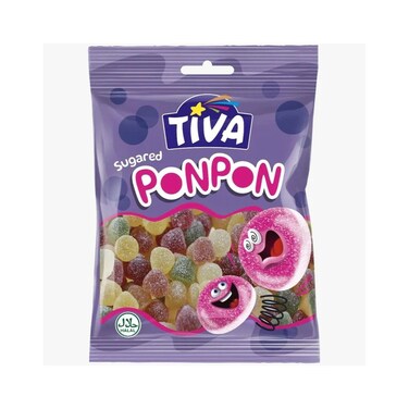Tiva Sugared Pon Pon Jelly 80 gr
