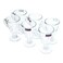 Deli Glassware Set 130ml x 6 Pcs
