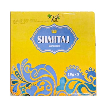 Shahtaj Banaspati Ghee Poly Pack 1 Kg x 5
