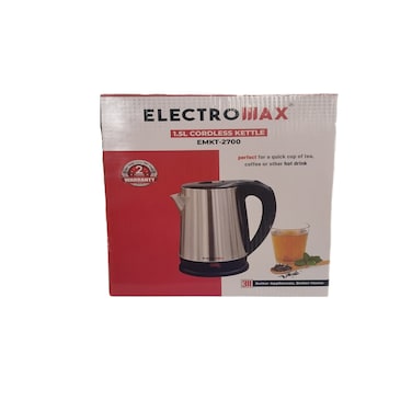 KETTLE 1.5LTR EMKT-2700 ELECTROMAX