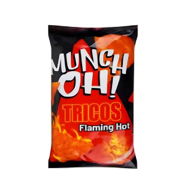 Munch Oh Tricos Snacks Flaming Hot 32 gr