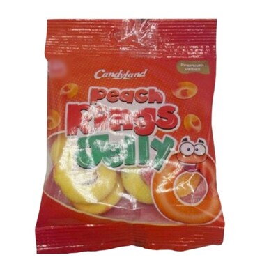 Candyland Peach Rings Jelly 80g