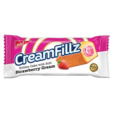 Hilal Cream Fillz Cake Strawberry Cream 33 gr
