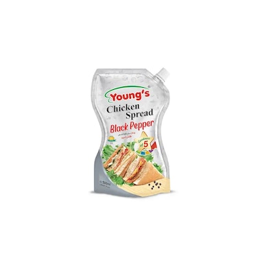 Youngs Chicken Black Pepper Spread 500 ml