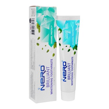 Nero Enamel Protect Mint Gel Brilliant Whitening Toothpaste 75 ml