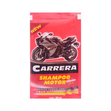 Carrera Motorcycle Shampoo Strips 12 Strips 20ml