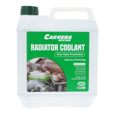 Carrera Auto Care Radiator Coolant Green 4 Litre