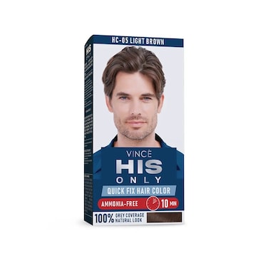 Vince Light Brown His Only Men Hair Color  (HC-05)