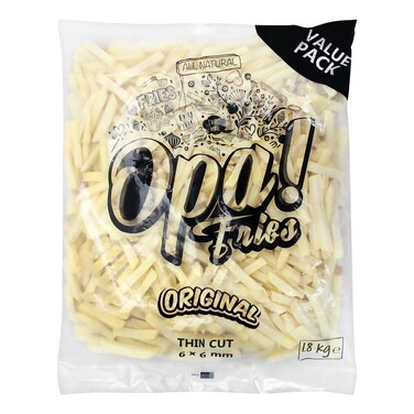 Opa Fries Original Thin Cut 6mm 1.8 Kg
