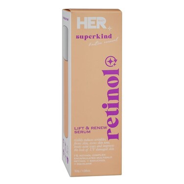 Her Beauty Super kind Lift &amp; Renew Serum With Retinol 30g