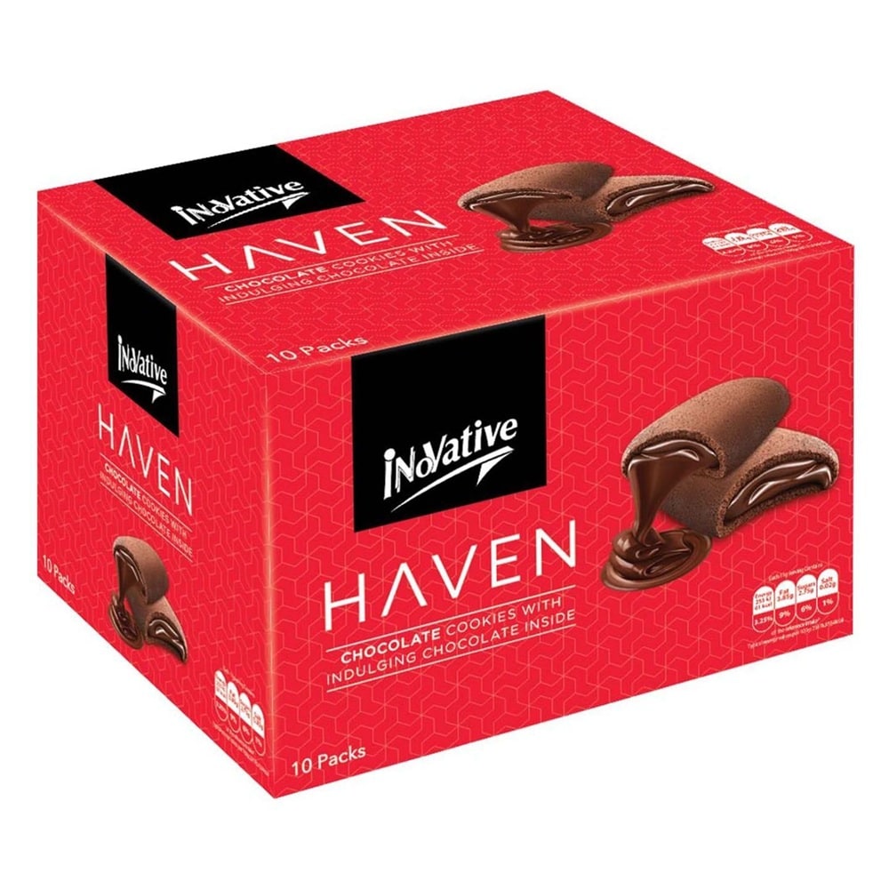 Invovative Cookies Buy Innovative Haven Chocolate Cookies (Pack Of 10) Online | Carrefour ...